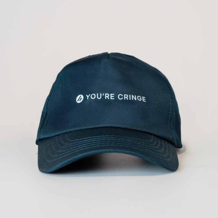 You're Cringe Linen Cap